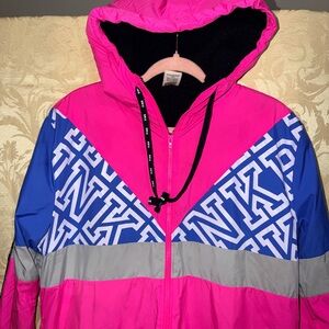 PINK Victoria's Secret Raincoat in Pink and Blue